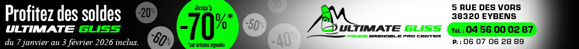 Profitez des soldes Ultimate Gliss - Jusqu'a -70%