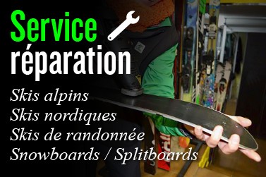 Service réparation ski