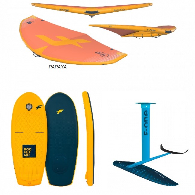 PACK WING F ONE ROCKET AIR 6'6 + GRAVITY FCT 1800 + SWING V2 2021