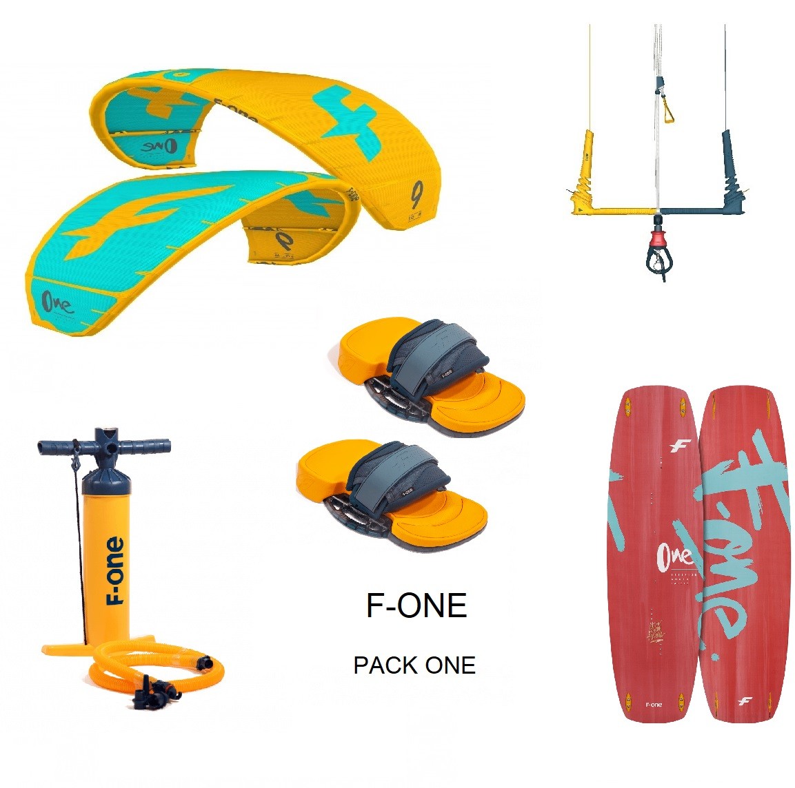 PACK KITE F-ONE ONE 13M² 2021