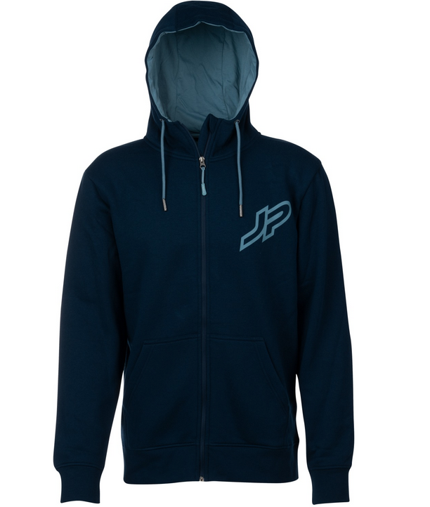 JP WOMEN SWEAT ZIP HOODY MIDNIGHT BLUE