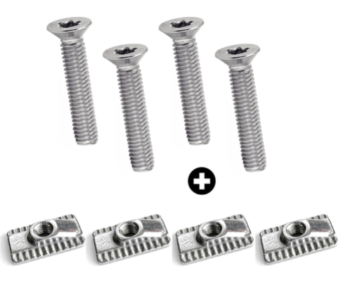 F-ONE JEU DE 4 T.NUTS