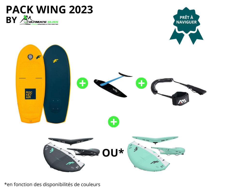 PACK ROCKET AIR F-ONE + AILE SWING + FOIL PHANTOM FCT + COIL LEASH