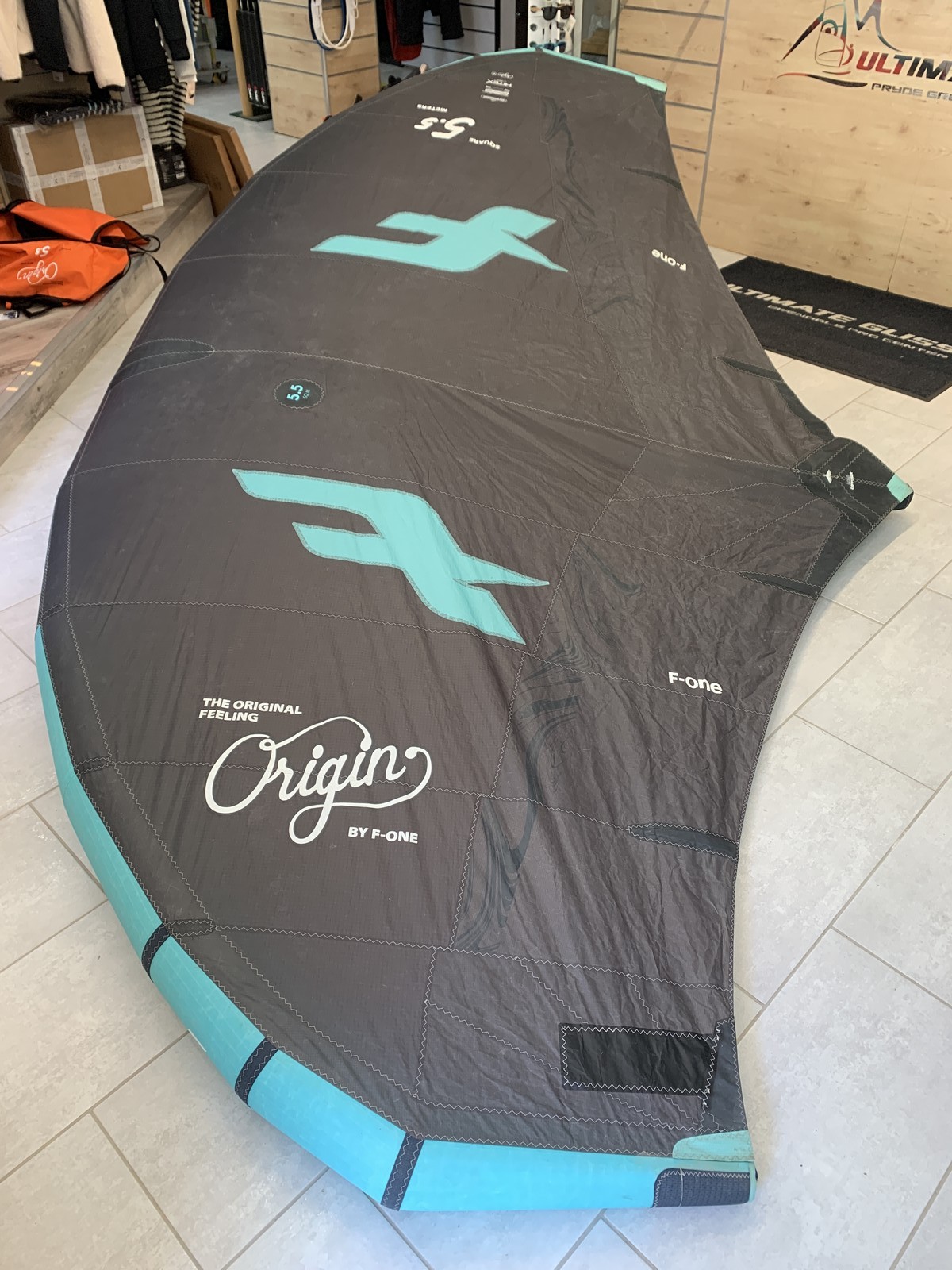 F-ONE WING ORIGINE 5.5 M² 2024 TEST UG (OCC-TBE)