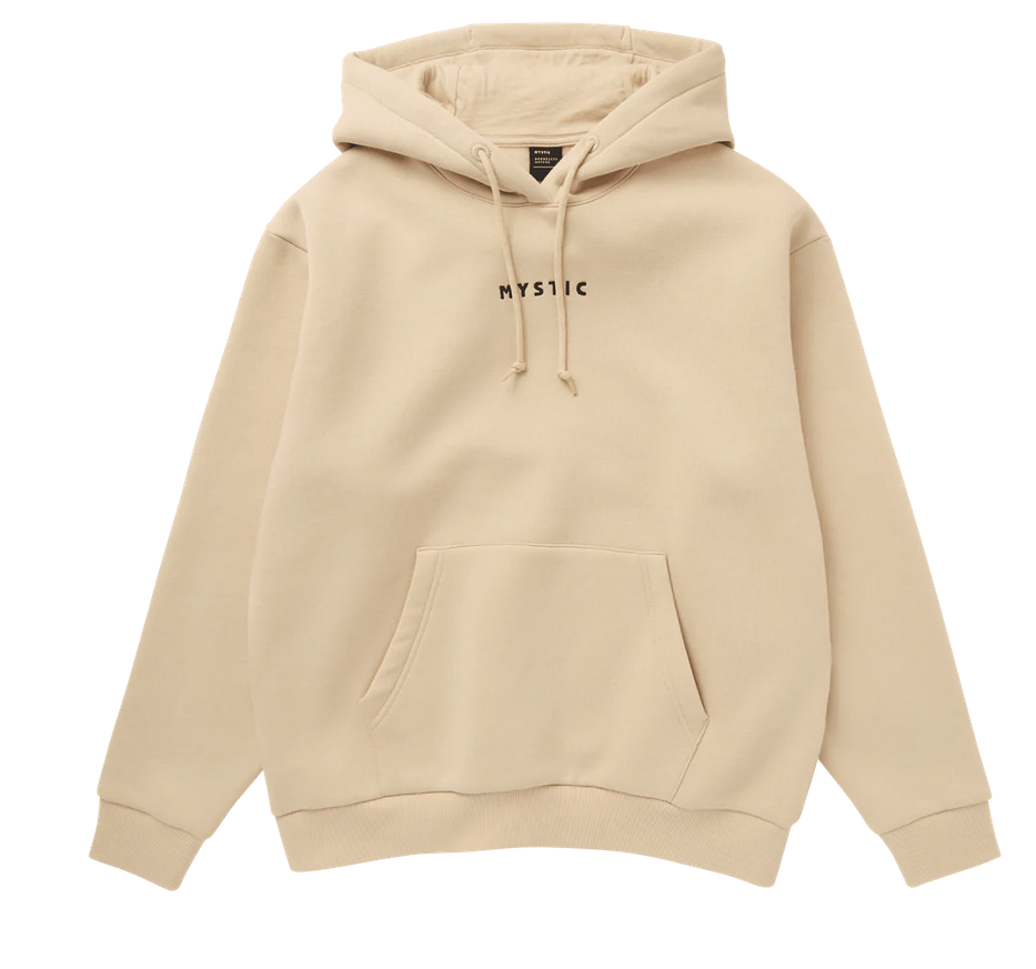 MYSTIC SEASONAL BRAND HOODIE BEIGE