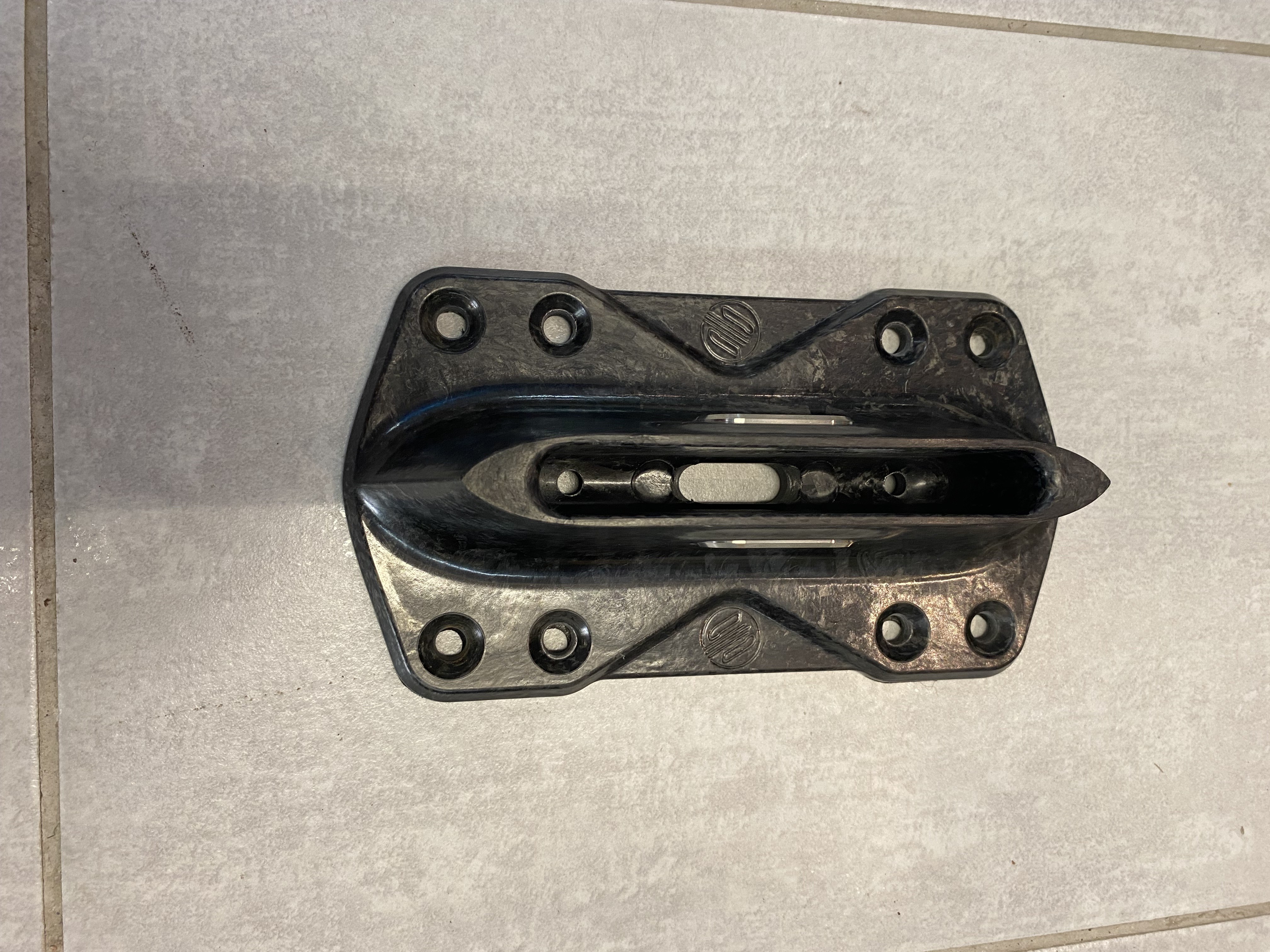 SABFOIL CARBON RAIL PLATE WITH TITANIUM INSERTS  (OCC.TTBE)