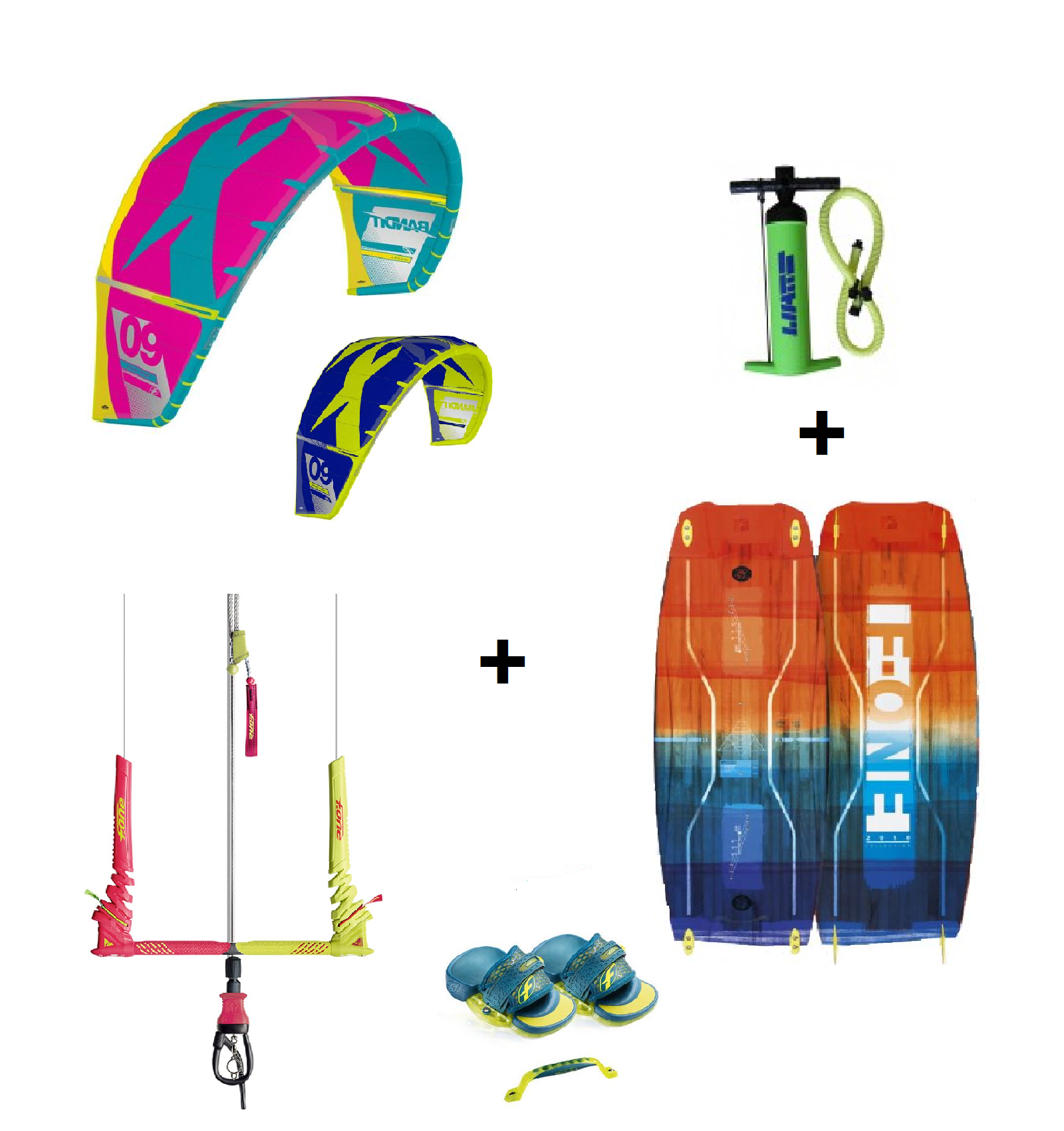 PACK F-ONE BANDIT 11m² + TRAX HDR LITE TECH 136  2018