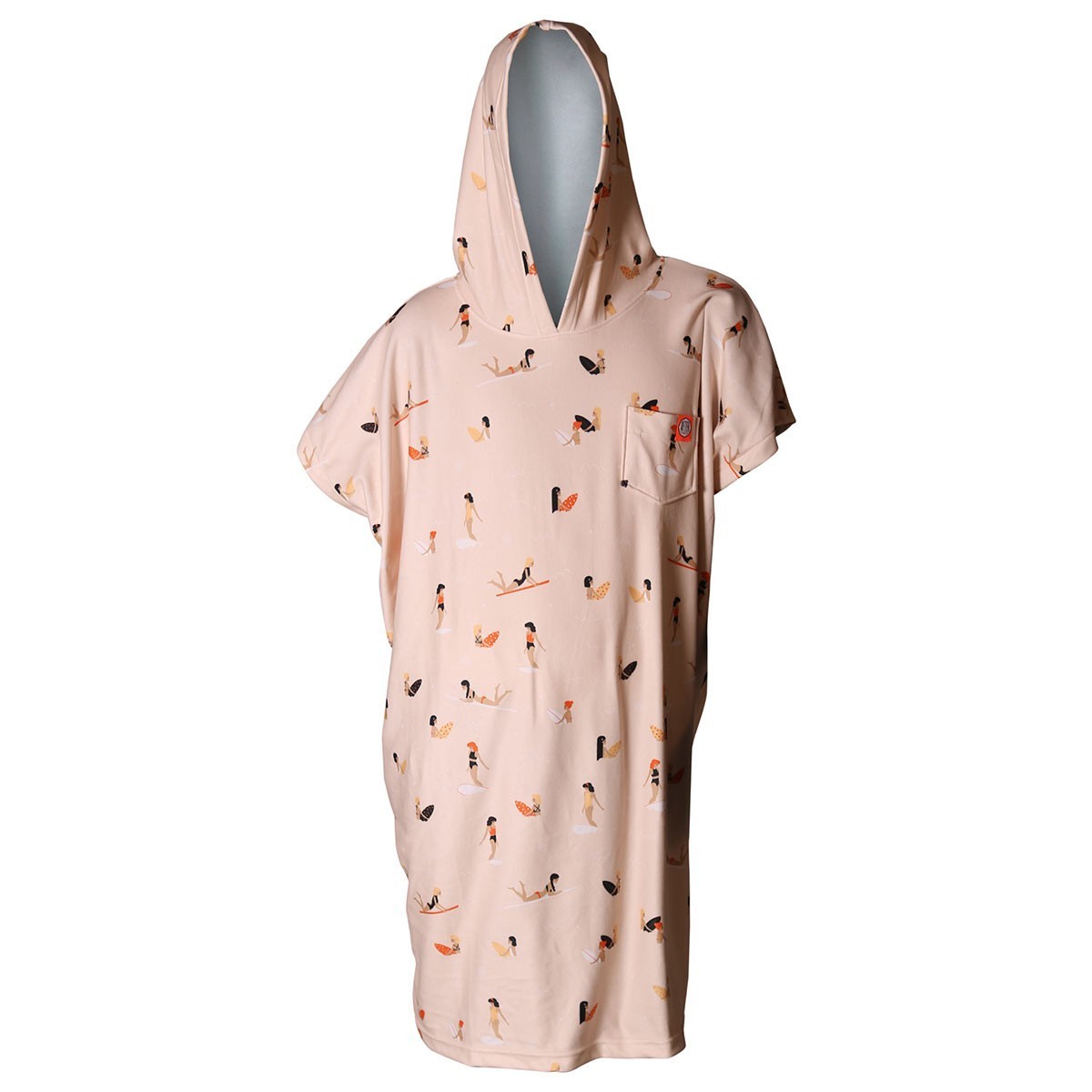 AFTER ESSENTIALS PONCHO MICRO POLAIRE SUNSET 2020